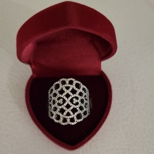 PANDORA AUTHENTIC SILVER RING